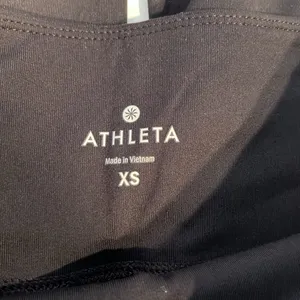 Athleta Pants Womens XS Black High Rise Chaturanga Athletic Pilayo Wide Leg NWT thumbnail 11