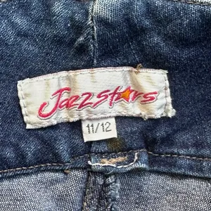 90s micro‎ mini denim skirt with pockets size 11/12 thumbnail 4