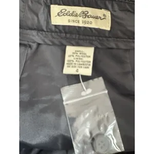 *NWOT Eddie Bauer Pant Womens Size 4 Gray Wool Blend Straight Leg Lined Acadamia thumbnail 3