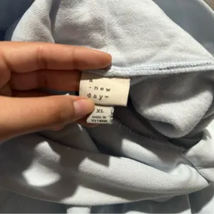 Baby Blue Oversized Hoodie Women’s a new day extra large winter fall sleep pjs thumbnail 9