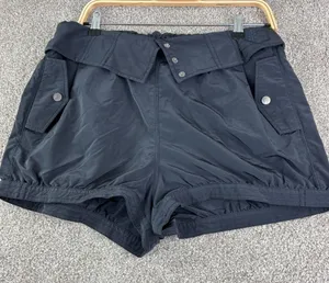 FP Movement Way Home Shorts Small Black New Athletic Running‎ Gym Lined Pull On thumbnail 1