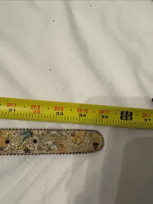 Vintage Paul Harris Embroidered Multicolor Sparkles Waist Belt thumbnail 6