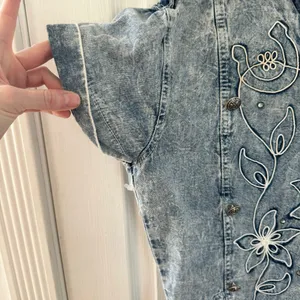 Vintage Rampage Acid Wash denim dress thumbnail 5