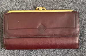 Vintage Princess Gardner Leather Wallet Full Grain Cowhide thumbnail 1