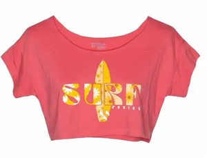 NWT ONEILL Women’s Cropped Summer Surf Tee thumbnail 1
