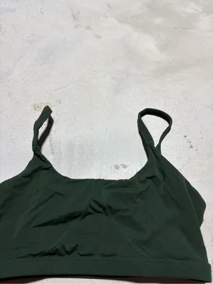Buff bunny collection Women's Dark Green sports bra medium thumbnail 2