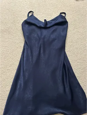 Altard state dress navy thumbnail 1