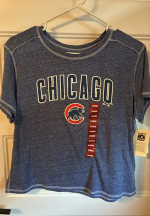 Chicago Cubs Majestic T-Shirt thumbnail 1