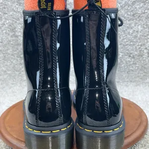 Dr. Martens 1460 US Men’s 7 Women’s 9 Black Smooth Leather Boots New Unisex thumbnail 3