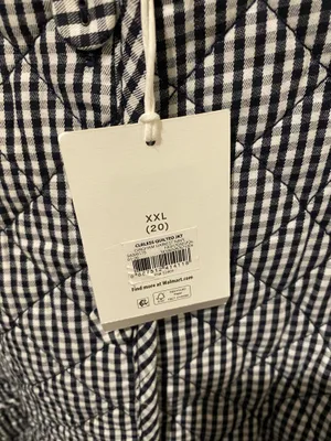 Navy Gingham Jacket thumbnail 3