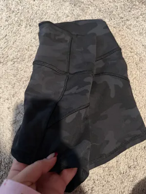 Lululemon in movement camo biker shorts thumbnail 4