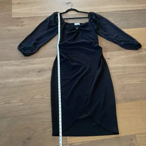 QUIZ Women's Chiffon Sleeve Scuba Crepe Midi Dress Size 8 US NWT thumbnail 12