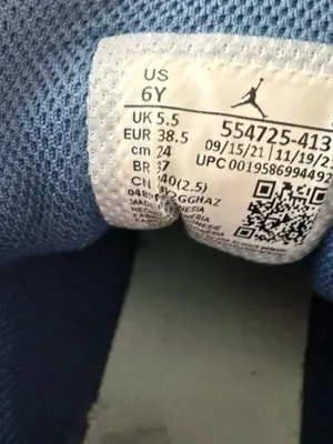 Nike Air Jordan 1 Mid Mystic Navy Mint Foam GS 6Y Women’s 7.5 thumbnail 5