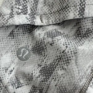 lululemon athletica Gray Patterned Athletic Shorts thumbnail 2