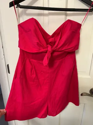 Lush Clothing Pink Romper Women’s M thumbnail 2