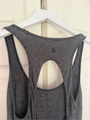 Lululemon Go For It Dress Gray Knee Length Active Dress Casual Tank Dress thumbnail 6