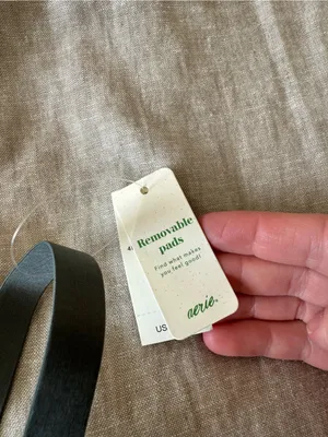 NWT Aerie Smoothez Army Green Removable Pad Bra thumbnail 3