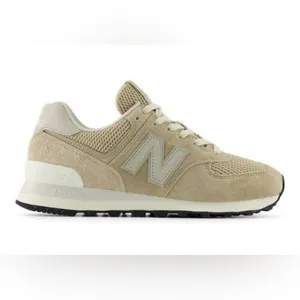 New Balance Women's Athletic Sneakers in Light Beige and Cream thumbnail 2
