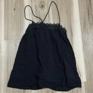 Superdry Alana Gauze Cami Black Tank Top Women’s 4 thumbnail 2
