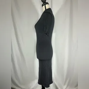 Nike Air Ribbed Crewneck Bodycon Dress thumbnail 3