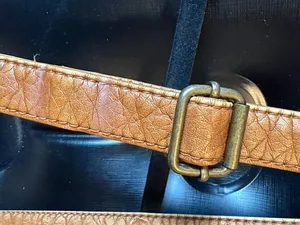 💋💋💋3 for 12$💋💋💋Women's Bueno CreamCrossbody Bag with Brown Tassel Accents thumbnail 4