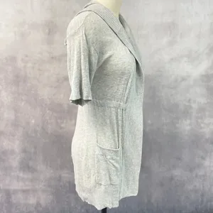 Abercrombie And Fitch Womens Cardigan Size M Preppy Coastal Clean Girl Minimal thumbnail 2