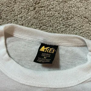 REI Co-op Womens White Long Sleeve Base Layer Top Crew Neck Size‎ M thumbnail 5