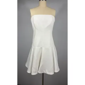 New! Cinq a Sept Arleen Strapless‎ Mini Dress in Ivory Sz 10 $495 thumbnail 10