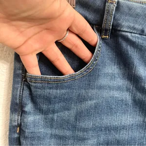 American Eagle Womens Jeans Denim Blue Curvy High Rise Jegging Stretch Size 18 thumbnail 5