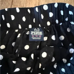 ✨3/$30✨PINK Victoria's Secret Black and White Polka Dot Skater Skirt XS thumbnail 2