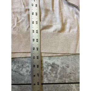 Quince Lightweight Cotton Cashmere Crew Sweater Heather Oatmeal M LB30091-WFVSHP thumbnail 5