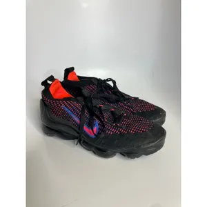 Nike max Airmax 2021 flyknit black with hyper pink sneakers women's‎ size 9 thumbnail 4