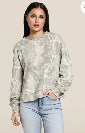 Gilded Intent camo sweatshirt thumbnail 1