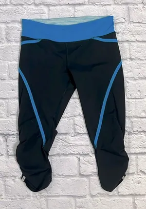 Lululemon run pace crop legging thumbnail 1