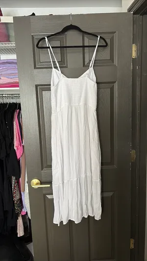 Hollister White Dress Midi thumbnail 2