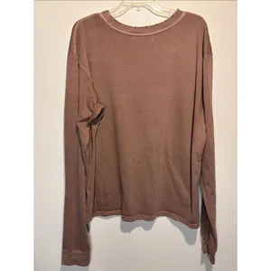 Girl Dangerous Roma Italia Long Sleeve Distressed Shirt 100% Cotton Size L thumbnail 2