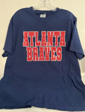 Comfort Colors Atlanta Braves Sequence T Shirt thumbnail 1