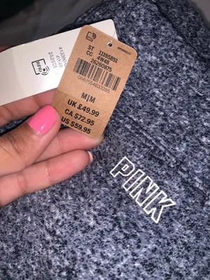PINK Victoria’s Secret Grey Ultimate Joggers thumbnail 4