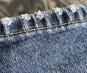 Gap 90s Loose High Rise Women's Blue Denim Jeans Straight Casual Y2K Sz 27 thumbnail 14