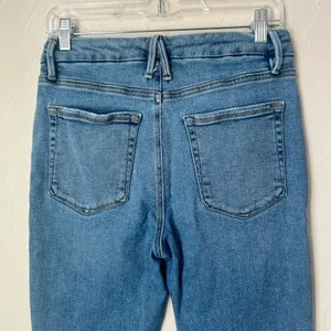 Good American Good Waist step hem jeans size 30 thumbnail 2