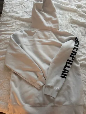 Caterpillar White Logo Pullover Hoodie thumbnail 4