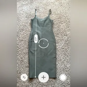 Hot Miami Styles, size‎ L, olive green bodycon dress. thumbnail 8