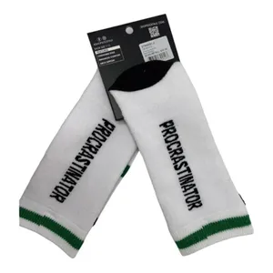 Procrastinator Crew Socks by Sock Talk MWT Green thumbnail 2