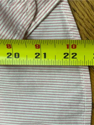 Y2K Hollister Striped Button Down Collared Shirt Preppy Size M thumbnail 7