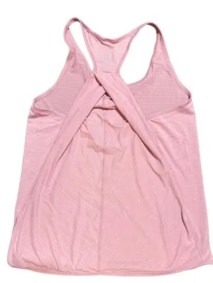 Lululemon Twist Back Tank Top Pink Size M thumbnail 3