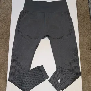 New Gymshark Women’s Vital Leggings Large Gray Seamless High Waisted Contour thumbnail 6
