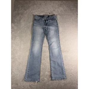 lucky brand jeans womens lolita boot cut jeans 4/27 y2k Low Rise thumbnail 2
