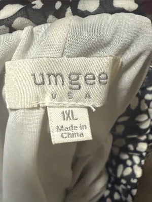 Umgee Mixed Animal Print Tiered Maxi Skirt in Beige and Black thumbnail 3