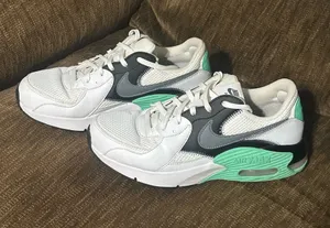 Nike Air Max Women's Excee White Green Gray Athletic Shoes US 8 UK 5.5 EU 39 thumbnail 1