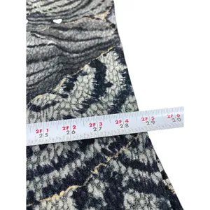 Maggie Barnes 3X Black Sheer Mesh Lace Top Abstract Print Plus Size Office thumbnail 9